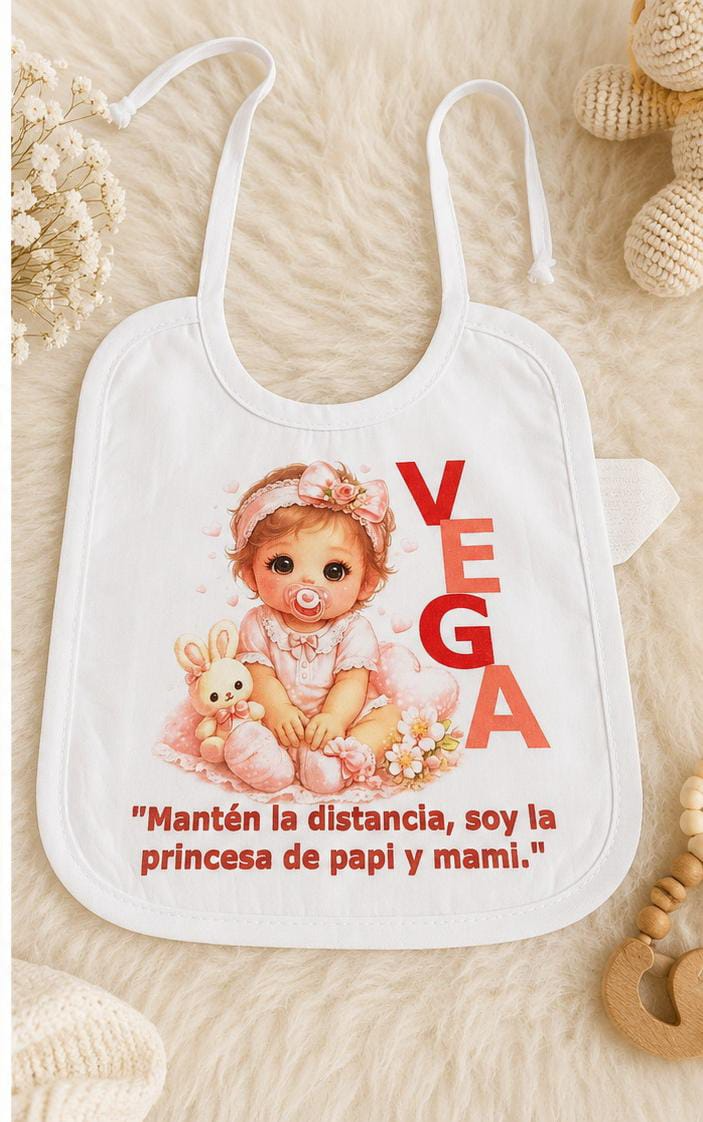 Babero personalizado
